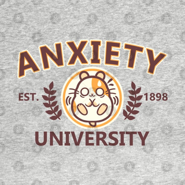 Anxiety university anxious hamster by NemiMakeit